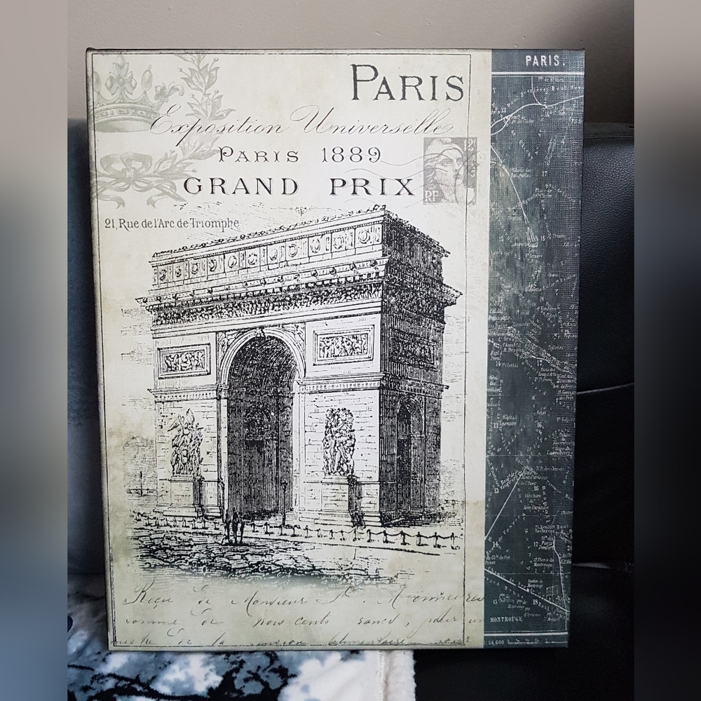 Arc de Triomphe Canvas Wall Art